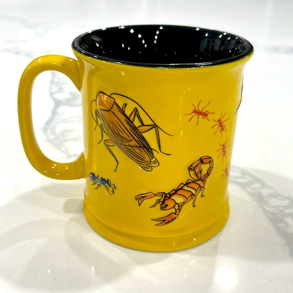 90’s Fear Factor yellow bug mug - Picture 2 of 5